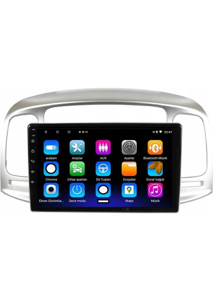 Hyundai Accent Era 2k Görüntü Kalitesi Android 15 Multimedya Sistemi 8+256 Myway (2006-2012) fırsatları
