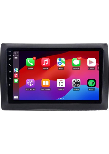Fiat Stilo 2k Görüntü Kalitesi Android 15 Multimedya Sistemi 8+256 Myway (2002-2010) modelleri