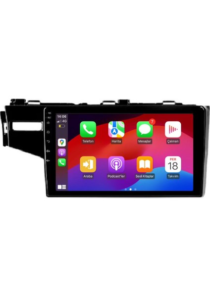 Honda Jazz 2k Görüntü Kalitesi Android 15 Multimedya Sistemi 8+256 Myway (2015-2019) modelleri