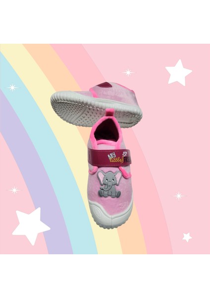 Tam Ortopedik Cırtlı Fil Figürlü Kışlık Kreş Anaokulu Ev Panduf fiyatları