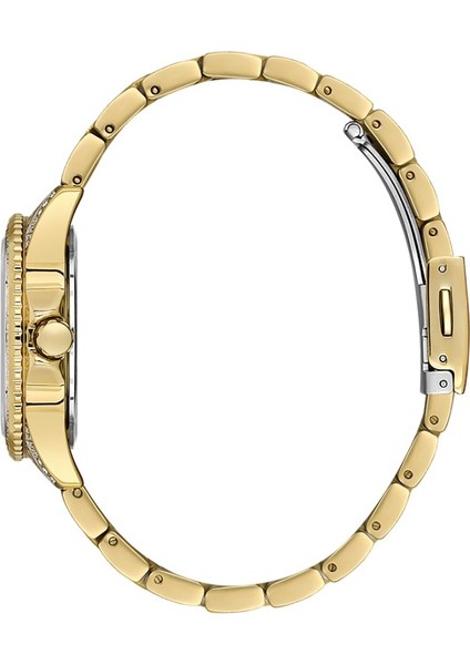 ES6932FE.170 Taşlı Tasarım Çelik Kordon Çelik Kasa 5 Atm Suya Dayanıklı Altın Renk Kadın Kol Saati fiyatları