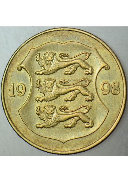 Estonya 1 Kron 1998.