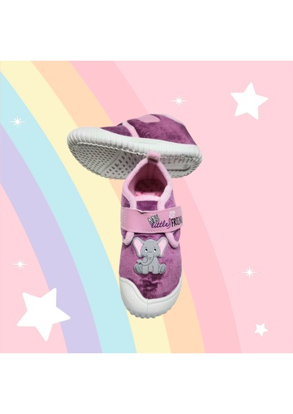 Tam Ortopedik Cırtlı Fil Figürlü Kışlık Kreş Anaokulu Ev Panduf fiyatları