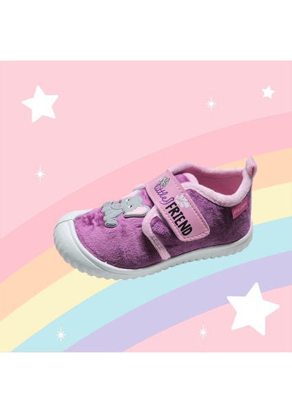 Tam Ortopedik Cırtlı Fil Figürlü Kışlık Kreş Anaokulu Ev Panduf modelleri