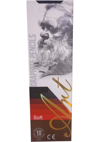 Soft Kömür Füzen Kalem ( 10 'lu Kutu )