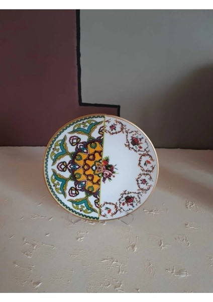 6 Kişilik Porselen Pasta Tabağı Seti Vrd Serisi