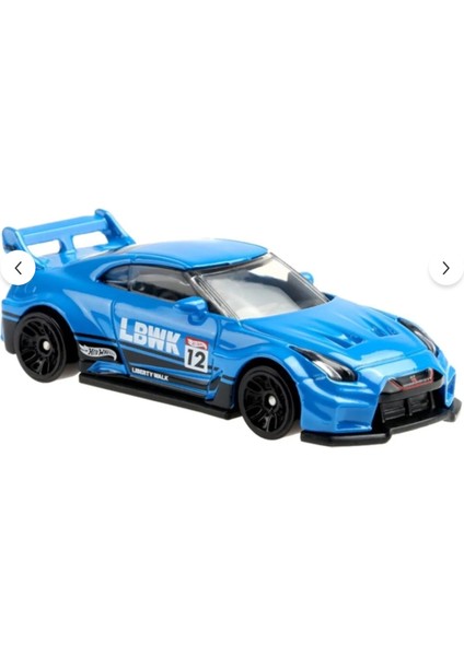 Lb-Silhouette Works Gt Nissan 35GT-RR Ver.2, [blue] 204/250 J-Imports 8/10
