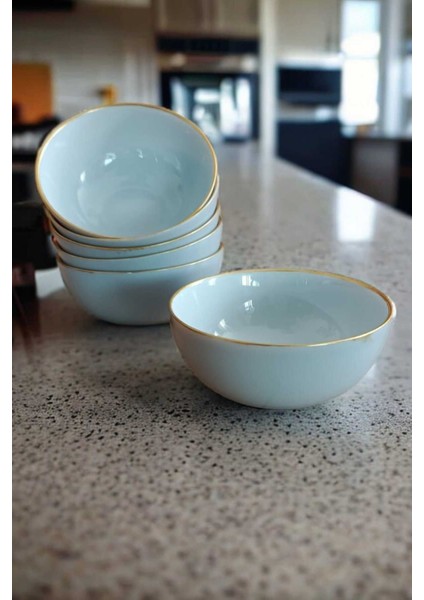 Gri Yaldızlı Çok Amaçlı Kase, 12 Cm, 6'lı Set, Şık ve Kullanışlı Ev Dekoru. fırsatları