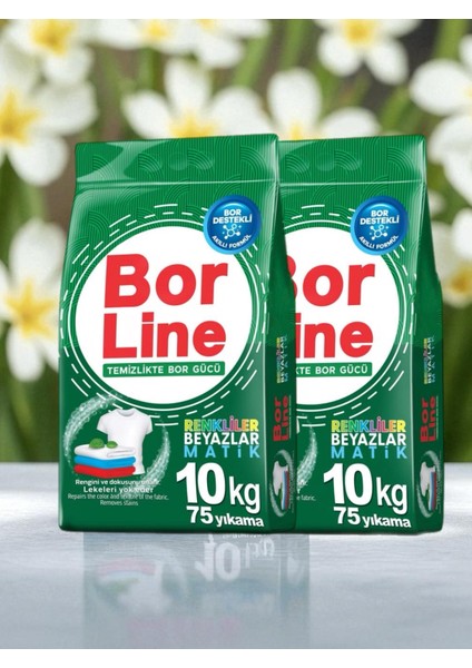 2 Adet 10 kg Renkliler Için Toz Deterjanı