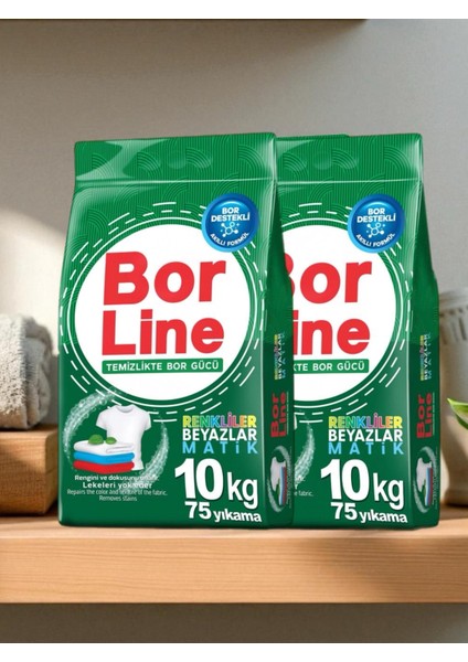 2 Adet 10 kg Renkliler Için Toz Deterjanı modelleri