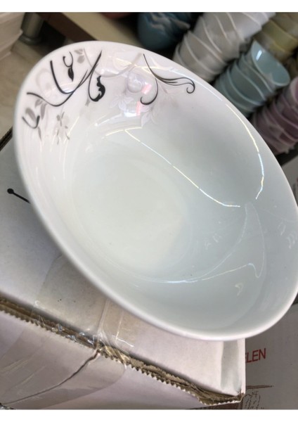 Desenli 14CM 6'lı Kase Seti, Şık ve Kullanışlı Ev Dekoru Ürünü