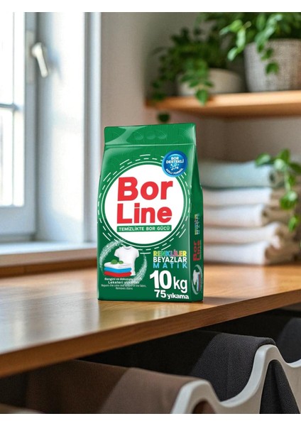 10 kg Renkliler ve Beyazlar Için Toz Deterjanı
