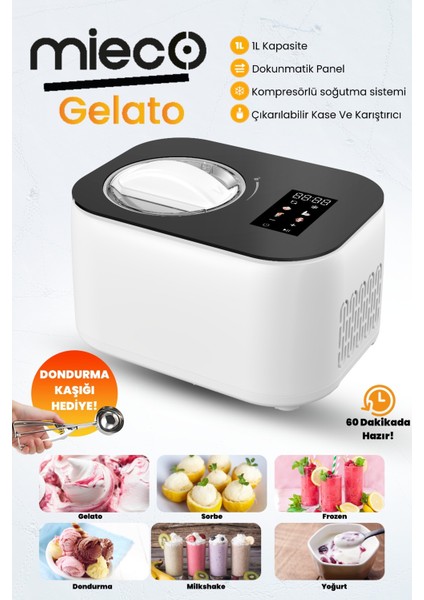 Gelato 4-in-1 Dondurma Makinesi