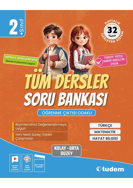 Tudem 2026 2. Sınıf Tüm Dersler Soru Bankası