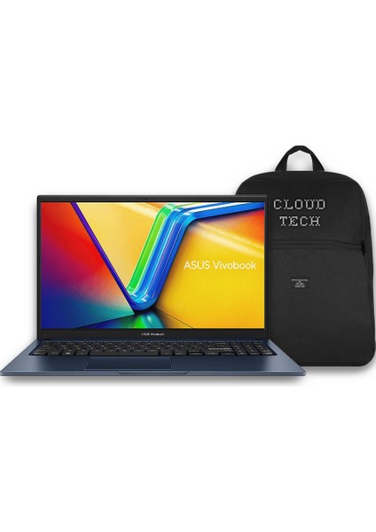 Vivobook 15 Intel Core i5 1334U 24GB 1TB SSD 15.6" FHD Windows 11 Pro Taşınabilir Bilgisayar & D'vers Çanta