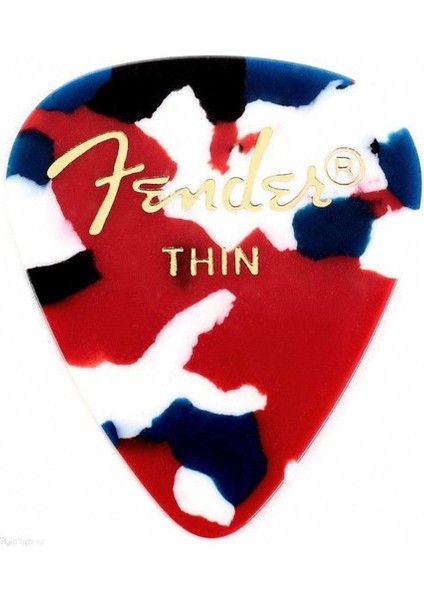 Pena Fender Classic Celluloid Confetti 351 Shape Thin