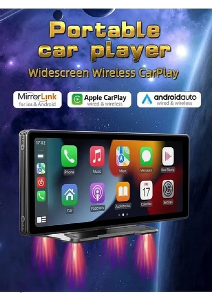 Taşınabilir Araç Multimedya Ekranı | Hd Dokunmatik Oto Ekran | Carplay & Android Auto Destekli fırsatları