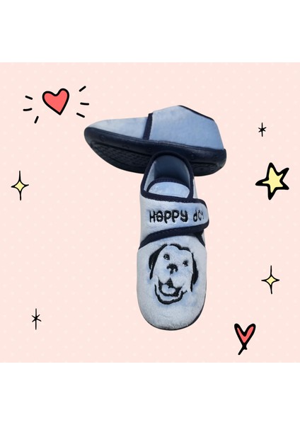 Tam Ortopedik Cırtlı Mutlu Köpek Kaymaz Taban Kreş Anaokulu Ev Panduf fiyatları