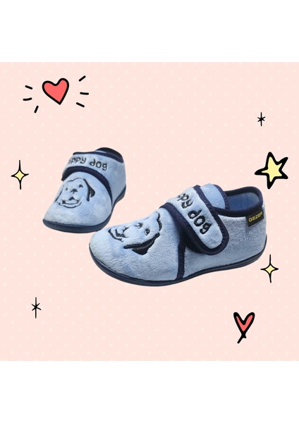 Tam Ortopedik Cırtlı Mutlu Köpek Kaymaz Taban Kreş Anaokulu Ev Panduf modelleri