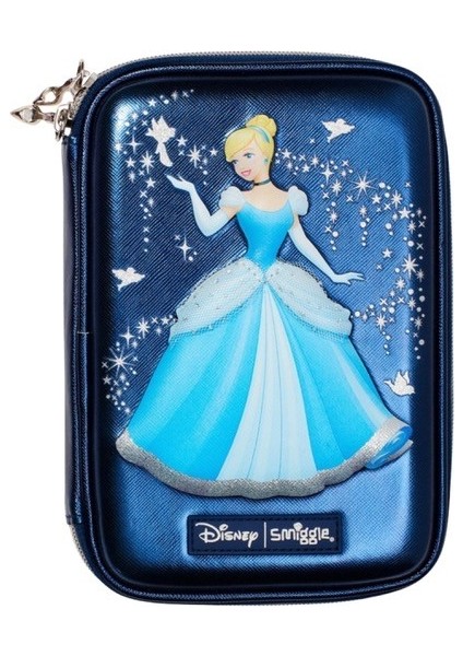 Parlak Kız Çocuk Büyük Kapasiteli Smiggle Kalem Kutu