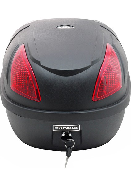 Elektrikli Bisiklet E-Bike Bisiklet Port Bagaj Arka Çanta Kilitli Siyah 17 Lt