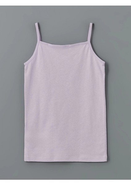 Lcw Kids Ekru Kare Yaka Çiçekli Kız Çocuk Atlet 2'li indirimleri