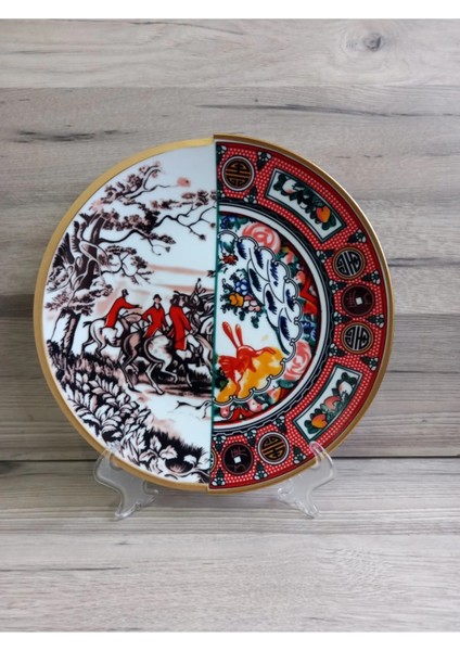 6 Kişilik Porselen Pasta Tabağı Seti Mrt Serisi