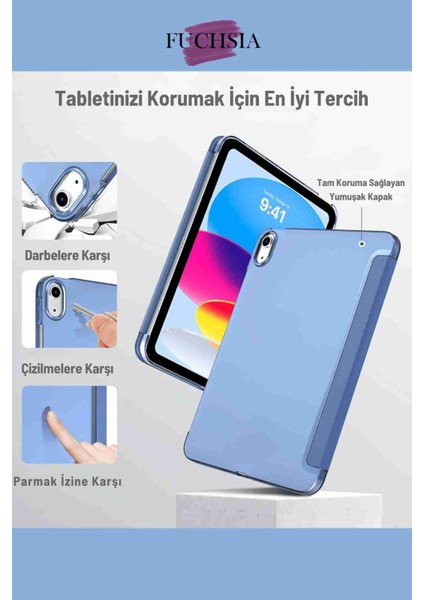 Honor Pad X9A Uyumlu 11.5" Fuchsia Trifolding Kalem Bölmeli Standlı Tablet Kılıfı fırsatları