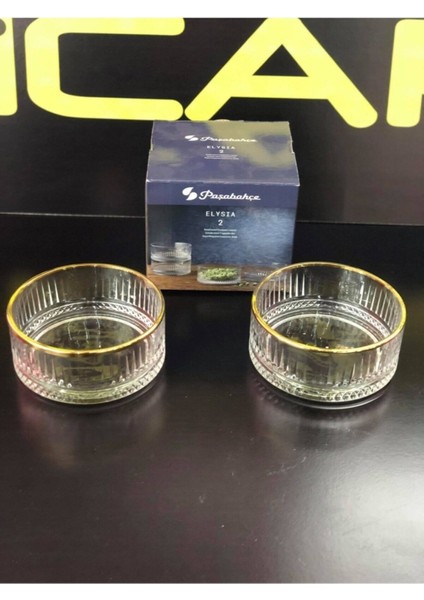 Altın Renkli 510CC Çift Çerezlik Kase Seti, Şık ve Kullanışlı Tasarım fiyatları