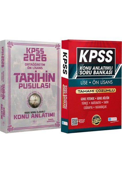 2026 Kpss Ortaöğretim Ön Lisans Tarihin Pusulası Konu Anlatımı Ismail Adıgüzel - Lise Önlisans Konu Ant. Soru