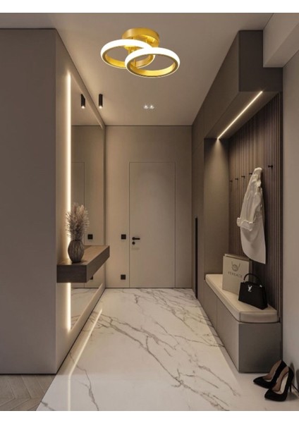 Modern Yuvarlak LED Avize, Beyaz, Sarı Veya Günışığı Renk Seçenekleriyle Şık Aydınlatma fiyatları