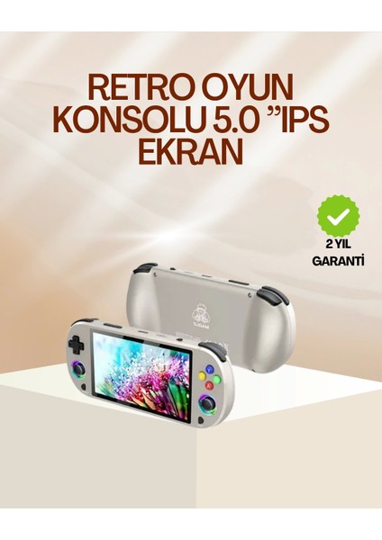 5" IPS Ekranlı Taşınabilir Oyun Konsolu