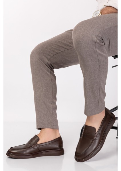 Hakiki Deri Erkek Bağcıksız Iç Dış Deri Erkek Ayakkabı modelleri