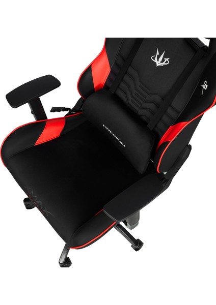 / Rio Terletmez Kısmi Derili Kadife Kumaş Kırmızı Siyah Gaming Oyuncu Koltuğu / 120 kg Taşır fiyatları