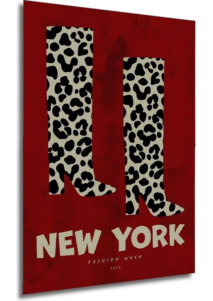 Leopar Desenli Mdf Dikdörtgen Duvar Tablo, Ev ve Ofis Dekorasyonu Için Şık Tasarım fırsatları