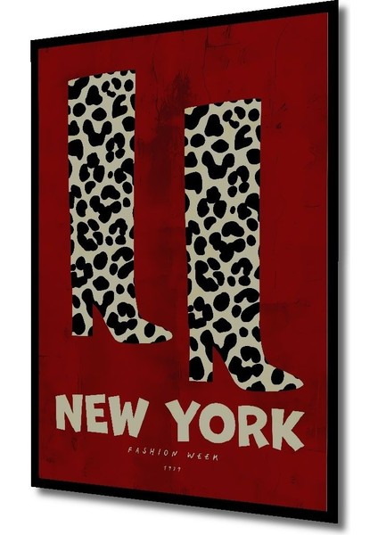 Leopar Desenli Mdf Dikdörtgen Duvar Tablo, Ev ve Ofis Dekorasyonu Için Şık Tasarım indirimleri