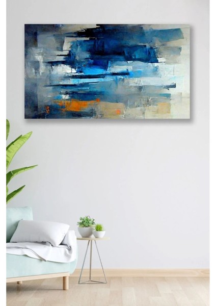 Çok Renkli Dekoratif Kanvas Tablo, Şık ve Canlı Ev Dekoru Aksesuarı