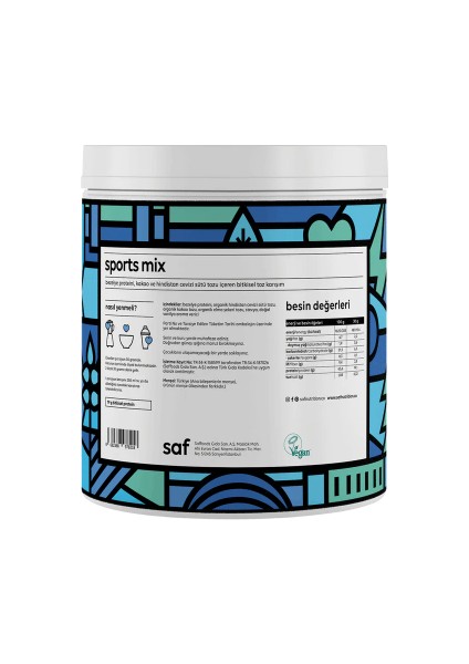 Sports Mix Vanilya Unisex Protein Tozları SNPM-00002 fiyatları