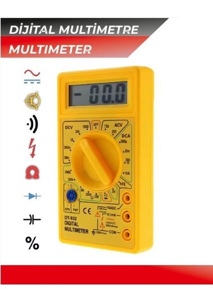 Digitalmetre Multimetre
