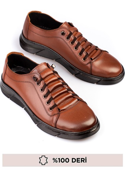 Hakiki Deri Lastikli Iç Dış Deri Erkek Ayakkabı modelleri