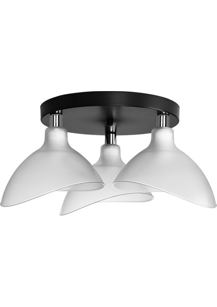 Şeffaf ve Beyaz Üçlü Tavan Avizesi, Şık ve Modern Aydınlatma Seçeneği fiyatları