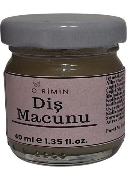 Doğal Diş Macunu – Hindistan Cevizi Yağı, Bentonit Kil, Nane & Çörekotu Yağı İçerikli – SLS, Florür ve Şeker İçermez – 40 ml Cam Kavanoz fiyatları