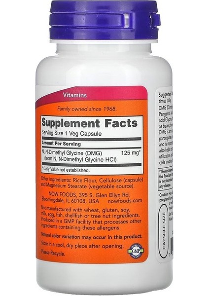 Dmg 125 mg 100 Sebze Kapsülü fiyatları