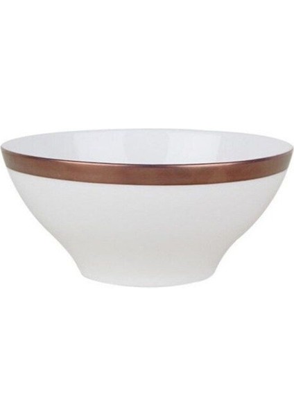 Beyaz 13CM Bakır Renkli Kase, Şık ve Kullanışlı Mutfak Gereciği