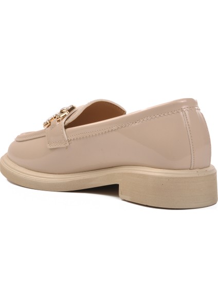 Bej Rugan Kadın Günlük Loafer Ayakkabı fırsatları
