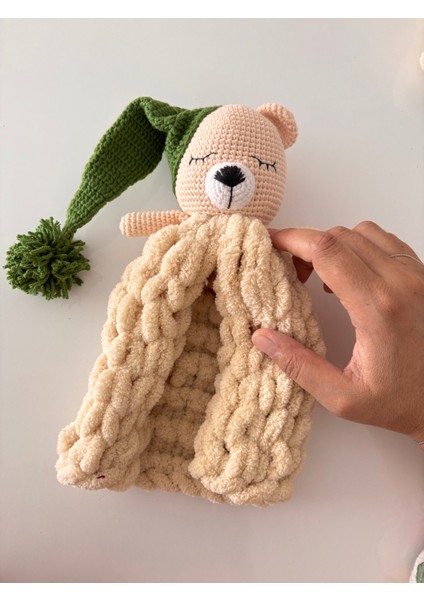 Amigurumi Peluş Ayıcık Uyku Arkadaşı – El Yapımı, Yumuşak ve Güvenli fiyatları