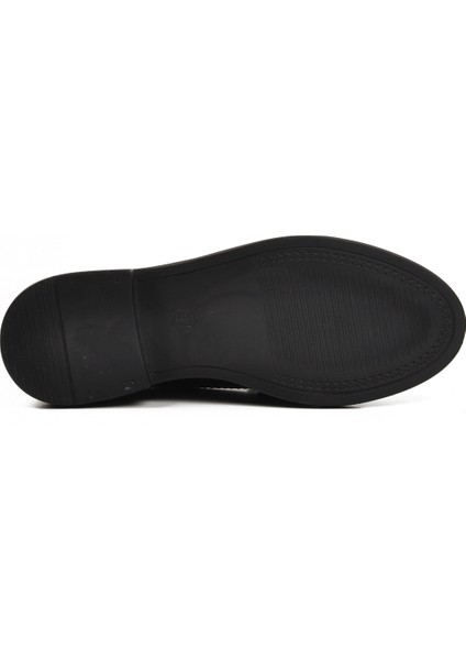 Siyah Rugan Kadın Günlük Loafer Ayakkabı indirimleri