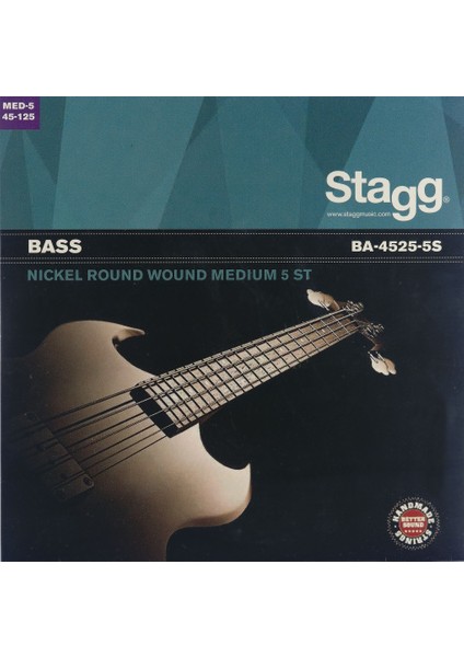 Bas Gitar Teli 5 Telli BA−4525−5S