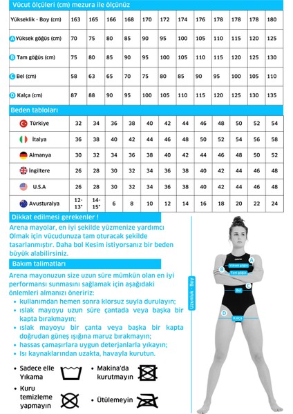 One Bıglogo Kadın Yüzücü Mayosu 001198655