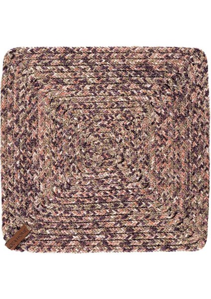 El Yapımı Örgü Mor Kare Supla, 32X32, Şık ve Doğal Ev Dekoru Için Ideal fiyatları